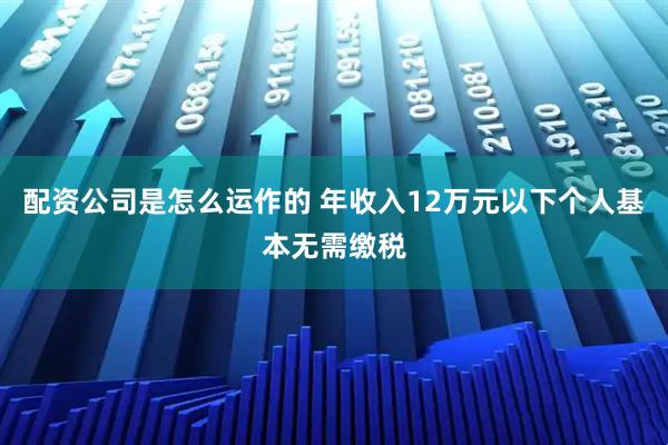配资公司是怎么运作的 年收入12万元以下个人基本无需缴税